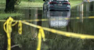 Una imagen de la tormenta tropical Debby que causó serias inundaciones en el país. EFE